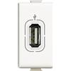 BTicino Connettore USB BTicino Matix AM4285 Bianco - Design Elegante, Facile Installazione, Altissima QualitÃ
