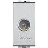 BTicino Interruttore A Chiave BTicino Livinglight NT4012 - 2P 16A 250Vac, Sicuro e Facile da Installare