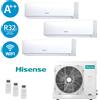Hisense Climatizzatore Hisense Trial Inverter 9+12+18 7,2kW Serie Hi Comfort 9000+12000+18000 Btu 3AMW72U4RJC Gas R32 A++ Wi Fi Integ.