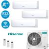 Hisense Climatizzatore Hisense Trial Inverter 9+12+12 8.1kW Serie Hi Comfort 9000+12000+12000 BTU 4AMW81URAA Gas R32 A++ Wi Fi
