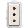 BTicino Presa BTicino Magic Piccola 2P+T 10A 5113 - Sicurezza Avanzata e Design Compatto