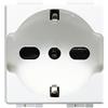 BTicino Presa Universale C4140/16 BTicino - Standard Tedesco/Italiano, Elegante e Funzionale, 16A, 250V