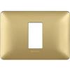BTicino Placca BTicino Matix 1 Modulo AM4803M1MGL in Oro - Design Elegante e Resistente