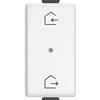 BTicino Comando Scenario Entra&Esci Wireless BTicino AM4570CWI - Design Elegante, Installazione Flessibile, Batteria 8 Anni