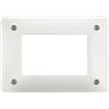 BTicino Placca Antirimozione 3 Moduli BTicino AM4803WAR in Zama Verniciata - Design Elegante e Resistente