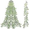 FOSDICK 2 Pezzi Piante Pendenti Artificiali, 180cm Bambù Piante Rampicanti Finte, Pianta Cadente Finta, Verde Fake Plants per Casa Festa Matrimonio Giardino