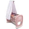Smoby Culla Per Bambole Baby Nurse Con Baldacchino Smoby 7600220373 - Bambole E Bambolotti