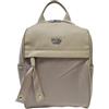 COVERI COLLECTION Zaino Donna Manico/Tracolla in Nylon Impermeabile Tracolle Regolabili Dimensioni: 32 X 24 X 11 cm. ART. 0304 Marchio CoverI (BEIGE/KHAKI)