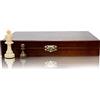 Master of Chess Pedine Scacchi in Legno da Torneo - Fato a Mano Lusso Pezzi Scacchi Staunton NO.5 in in Scatola Elegante - 90 mm King Altezza