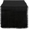 DII TABLERUNNER JUTA 15X74, 100%, nero solido, 15x74