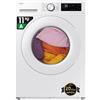 Samsung Lavatrice Crystal Clean Wifi WW11DG5B25TE/ET Libera installazione, 11 Kg, 1400 RPM, Ecobubble, Vapore, Carica Frontale, 60l x 85h x 55p cm