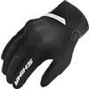SHIMA SONIC Guanti Moto Estivi Uomo Tessile Pelle Corto Ventilato Omologati Guanto per Motocicletta Ventilata Touchscreen Motocross Protettore Rinforzato Abbigliamento Città (Uomini, Bianco, 3XL)
