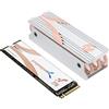 Sabrent SSD 2TB, SSD interno, SSD NVMe PCIe 4.0 M.2 2280, Disco a stato solido ad alte prestazioni, Gen 4, Lettura fino a 4700 (MB/s), Rocket Q4 con dissipatore incluso (SB-RKTQ4-HTSS-2TB)