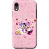 Disney Custodia per iPhone XR Disney Minnie e Daisy BFF Cuore Rosa