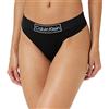 Calvin Klein Perizoma Donna Tanga, Nero (Black), M