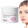 Jimtuze Idratante Scrub Labbra - Scrub balsamo labbra biologico per schiarire e schiarire le labbra scure | Scrubber per labbra, crema idratante per labbra per labbra secche, esfoliazione delicata, Jimtuze