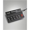 Fabas 3746-50-101 CARICATORE USB 12 PORTE CON INTERRUTTORE