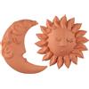 Seletti Magna Graecia Sole & Luna decorazione murale in terracotta