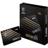 Msi SSD 240GB Spatium S270 2.5 Nero [SPATIUM S270 SATA 2.5 240GB]