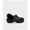 Crocs Sabot Stomp Lined Clog Nero Unisex