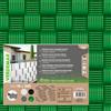 Verdemax Striscia di occultazione privacy - 19 x 205 cm - PVC - verde - Verdemax (unità vendita 1 pz.)