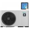 Hisense Pompa di calore monoblocco reversibile monoventola Aria-Acqua 14,5 KW R32 Hisense Hi-Therma AHZ-120HCDS1 con comando per controllo remoto a filo Touch HSXM-FE01 per riscaldamento / raffrescamento - Primo avviamento incluso