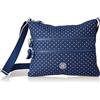 Kipling ALVAR, Borse a Tracolla, Donna, Soft Dot Blue, Taglia unica