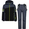 CMP Set sci da bambino in twill