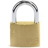 IFAM Lucchetto antifurto SR45 Area di partenza 45 mm, arco normale, doppia chiusura, con 2 chiavi seghettate, forte e affidabile, ideale per valigie, armadietti, cassetti
