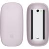 kwmobile Custodia Silicone Mouse Compatibile con Apple Magic Mouse 1/2 Cover - Antipolvere - Case Morbida - Semitrasparente Lavanda