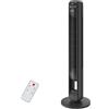 PALINTH Ventilatore a Torre 100cm, Ventilatori a Colonna con Telecomando, Ventilatore a Piantana con 3 Modalità, 3 Velocità, Timer 12 ore, Oscillante Silenzioso a 60°, per la Camera da Letto