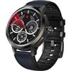 Rainbuvvy Orologio intelligente 4G SL8541E Quad Core 2GB 16GB Fotocamera rotante da uomo orologio 1.75 AMOLED schermo grande Android 8.1 Smartwatch 1520mAh WiFi Bluetooth GPS orologio sportivo (Blu)