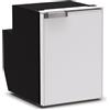 Vitrifrigo C51i CHR Frigo-Freezer, Porta singola, 51 Litri, Grigio, Luce LED, Vent Position, A x L x P 53.2x38x51.4 cm