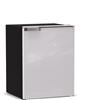 Vitrifrigo C60i CHR Frigo-Freezer, Porta singola, 60 Litri, Grigio, Luce LED, Vent Position, A x L x P 62.2x47x45.7 cm