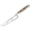 Güde Solingen - Coltello da Formaggio Morbido forgiato, 15 cm, Legno di Pero, Alpha-BIRNE - Doppio Collarino, Fatto a Mano in Germania