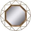 Stonebriar SB-6137A - Specchio da parete, 30 x 30 cm, colore: Oro