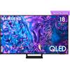 Samsung Q70D TV QLED 4K 75" QE75Q70DATXZT Smart TV Wi-Fi Black 2024, Quantum Processor 4K, 4K AI Upscaling, AirSlim Design, OTS Lite