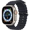 Apple Watch Ultra (2022) | 49 mm | GPS + Cellular | argento | Cinturino Ocean Mezzanotte