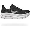 HOKA ONE ONE Bondi 9 Uomo Hoka, BWHT Nero-Bianco