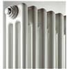 ERCOS Radiatore tubolare multicolonna in acciaio Ercos modello Comby Comby 4/760 - 4 Colonne (3 elementi) - A:757mm - C:148mm - B:700mm - D:45mm - R:100W