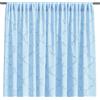 AmeliaHome Tenda semitrasparente, 140 x 270 cm, 1 pezzo, motivo delva