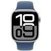 Apple Smartwatch WATCH SERIES 10 Alluminio GPS Sport Silver e Blue 42 mm MWWA3QL