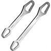 Mlczwt 2 Pezzi Set di Chiavi a Doppia Estremità, Chiave Torx universale 8-25mm, Chiave Inglese Regolabile a Doppia, Universale Chiave Dinamometrica, Per la riparazione di auto e biciclette