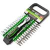 brackit Set di 28 chiavi a bussola con cricchetto reversibile a 72 denti, con pulsante a sgancio rapido, include barra di estensione, realizzata in acciaio al cromo vanadio temprato.