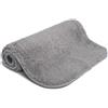 Good Nite Tappeto da bagno, grigio, 50 x 80 cm, tappeto da bagno di lusso, lavabile in lavatrice, assorbente, extra morbido