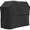 Outsunny Copertura per Barbecue Impermeabile in Tessuto Oxford 600D UPF30+ e Antivento, 147x61x122 cm, Nero | Aosom Italy