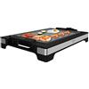 Cecotec Piastre Grill Tasty&Grill 2000 InoxStone. 2000 W, Termostato Regolabile 5 livelli, Cucina salutare senza grasso né olio e antiaderente, 37,5 x 34,5 cm