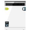 Cecotec Lavastoviglie 60 cm Indipendente Bolero Aguazero 6500 C. 15 Posate, 3 ° Vassoio, 6 Programmi con Dual Zone Wash, Dry+, Auto Open, Mezzo carico, Inizio differito, Motore Inverter Plus
