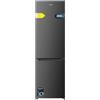 Cecotec Frigoriferi Combinati Bolero Coolmarket Combi 250 Dark D. Capacità 250L, Frigo Combinato Inox, 180 x 55cm, Total No Frost, Compres, Inverter Plus, Multi Air Flow, Fast Cooling, Classe E