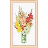 RIOLIS-Kit per Punto Croce, Motivo Bouquet di Gladioli